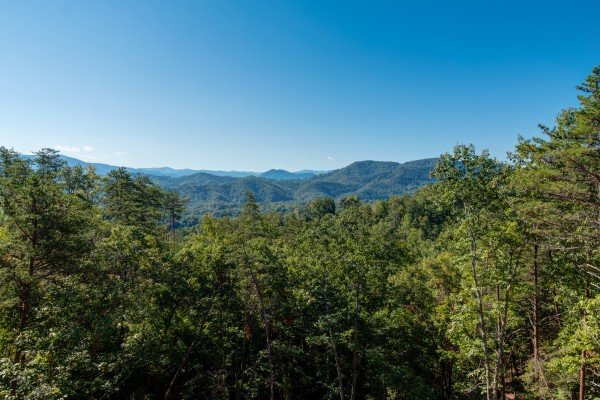 View at Canyon Camp Falls, a 2 bedroom cabin rental located in Pigeon Forge