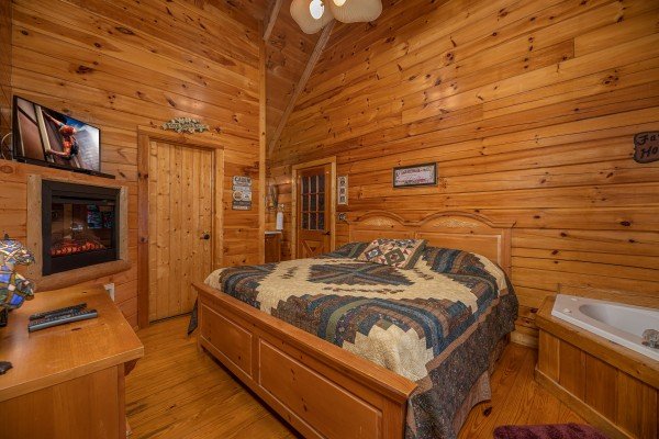 at mountain breeze a 1 bedroom cabin rental located in pigeon forge