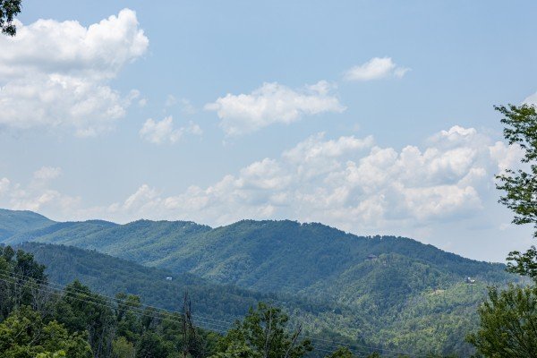 View from at High In The Smokies, a 2 bedroom cabin rental located in Gatlinburg