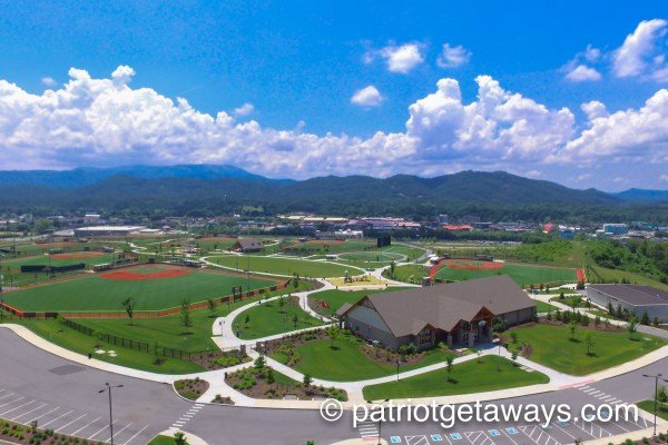 Cal Ripken Experience is near Pine Splendor, a 5 bedroom cabin rental located in Pigeon Forge