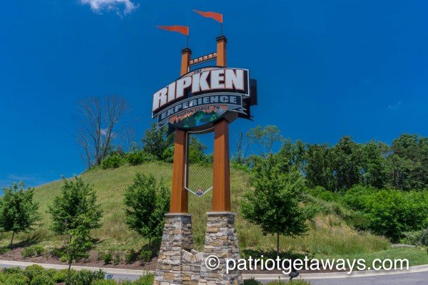 The Cal Ripken Experience is near 5 Star Celebration, a 1 bedroom cabin rental located in Pigeon Forge