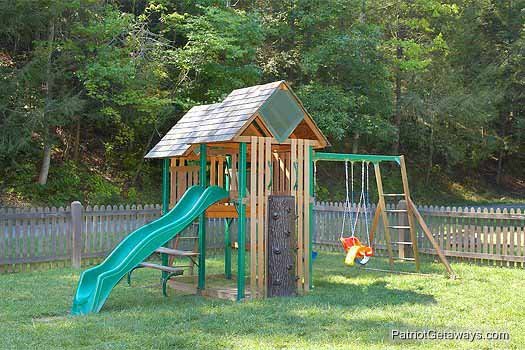 Playground at Livin' Simple, a 2 bedroom cabin rental located in Pigeon Forge