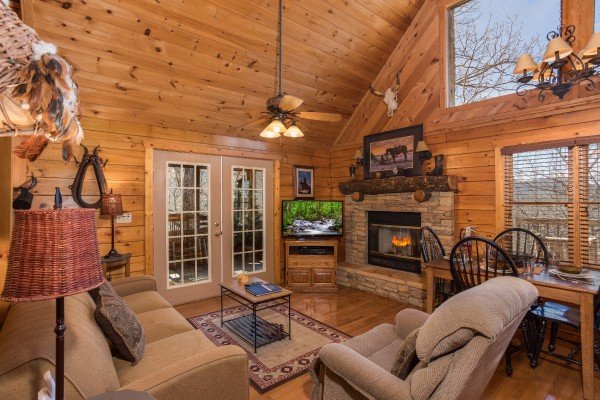 Hooked On Cowboys Lodge A Pigeon Forge Cabin Rental