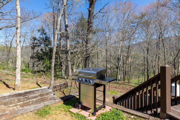 Grill at A Mountain Hyde-a Way, a 2 bedroom cabin rental located in Pigeon Forge