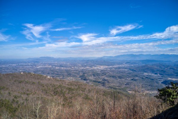 Views from Best View Ever! A 5 bedroom cabin rental in Pigeon Forge