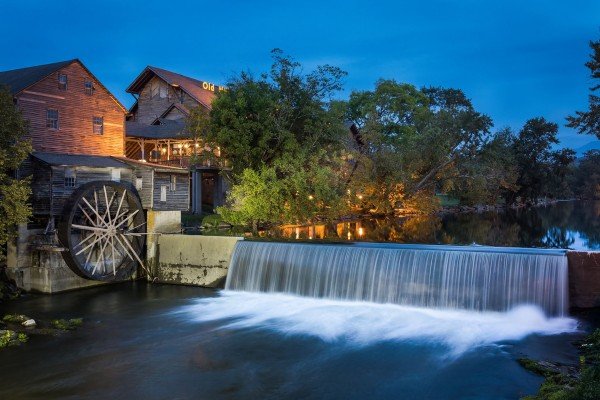 The Old Mill in Pigeon Forge near Cabin Fever, a 4-bedroom cabin rental located in Pigeon Forge