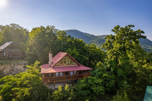at stellar view a 1 bedroom cabin rental located in pigeon forge