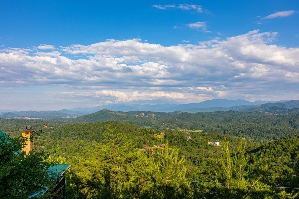 at stellar view a 1 bedroom cabin rental located in pigeon forge