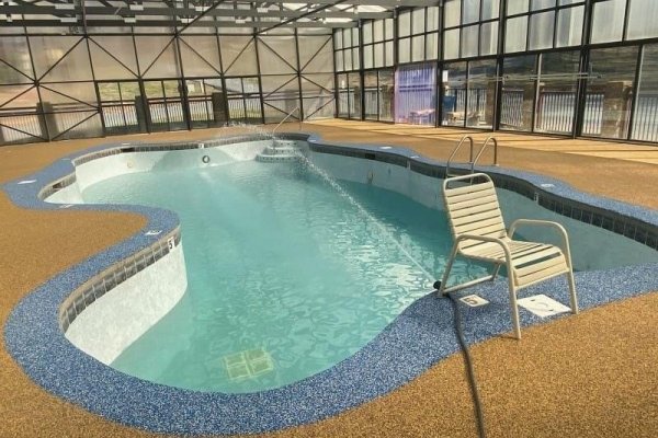 Indoor pool for guests at Close at Heart, a 1 bedroom cabin rental located in Pigeon Forge