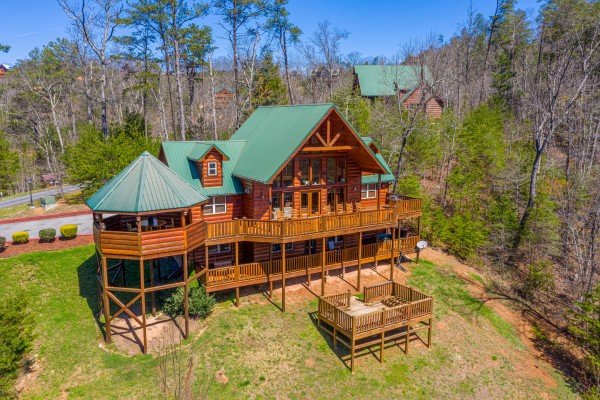 Rainbow's End, a 4 bedroom cabin rental located in Pigeon Forge