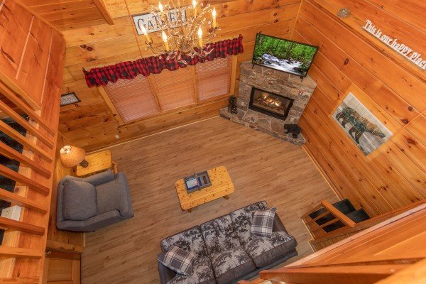 at the nest a 1 bedroom cabin rental located in pigeon forge