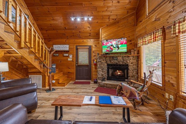at cabin on the hill a 1 bedroom cabin rental located in pigeon forge