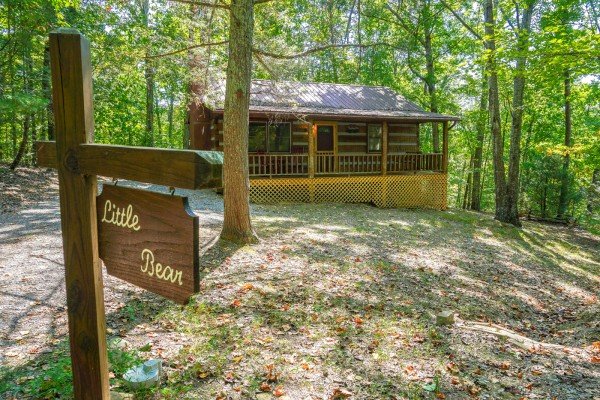 Little Bear, a 1 bedroom cabin rental located in Pigeon Forge