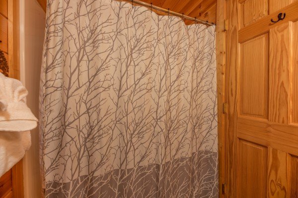 Bathroom at Bear Bottom Retreat, a 4 bedroom cabin rental located in Pigeon Forge